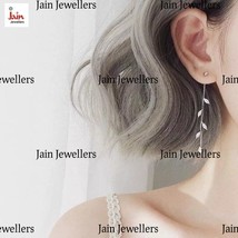 0.25 - 0.35  Ct G-H/VS Certified Diamonds Women Drop Dangle Earrings, 18Kt Gold - £801.83 GBP
