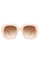 Retro Square Oversized Chunky Fashion Sunglasses - £12.82 GBP