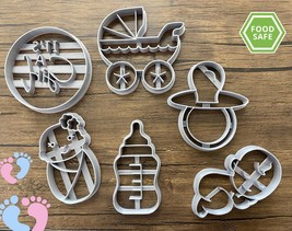 He or She? | Gender Reveal | Baby Shower Party | Cookie Cutters set | It&#39;s Girl - £20.09 GBP