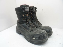 Helly Hansen Men&#39;s 8&quot; Insulated CTCP Work Boots HHS202022 Black Size 8.5M - £45.07 GBP
