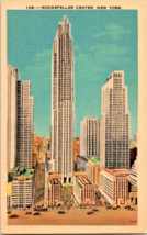 Postcard New York Rockefeller Center New York City  1930s  5.5 x 3.5 &quot; - £5.31 GBP