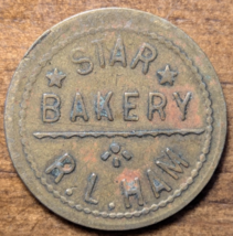 Blackwell, Oklahoma OK Star Bakery R. L. Ham Good For 5¢ Loaf Bread Trad... - $317.59 MXN