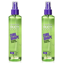 Pack of (2) New Garnier Fructis Style Curl Shaping Spray Gel Strong 8.5 Fl oz. - £15.21 GBP