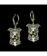 New Women&#39;s Pet Pitbull Dog Drop Earrings - €8,50 EUR