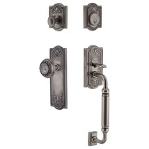 Nostalgic Warehouse 719462 Meadows C Grip Entry Set, Backset - 2.375&quot;, A... - $569.99