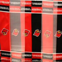 *Louisville Cardinals 13-by-56 inch Cardinal Red and Black Ladies Scarf NEW - $171.91 MXN