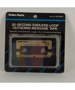 Radio Shack 30 Second Endless Loop Outgoing Message Cassette Tape Vintag... - £19.61 GBP