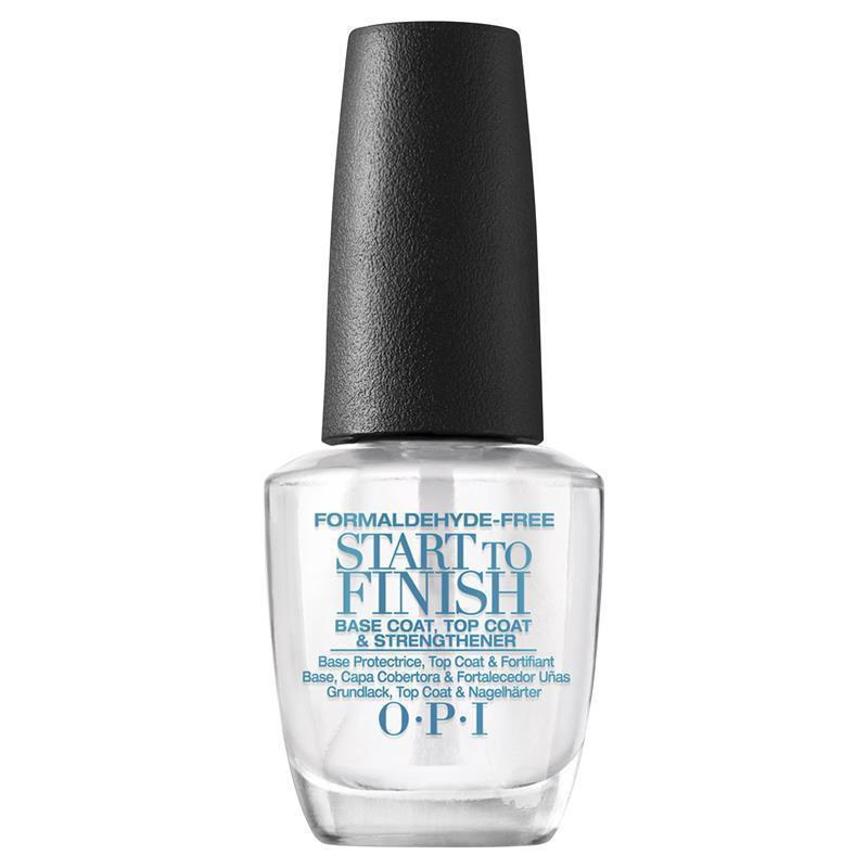 Primary image for OPI Nail Lacquer Start To Finish 3 In 1 Treatment Formaldehyde Free