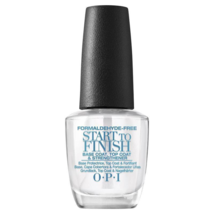 OPI Nail Lacquer Start To Finish 3 In 1 Treatment Formaldehyde Free - £77.46 GBP