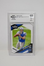 2009 Score #371 Matthew Stafford Rookie Card Rc Bccg 10 Mint Or Better - £157.28 GBP