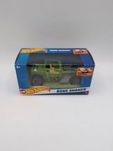 Hot Wheels Pull-Back Speeder Green Bone Shaker Neon Green - £11.09 GBP