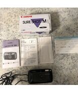 Canon Sure Shot M 35mm film camera With Original Box And Manual - $2,059.83 MXN