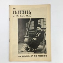 1950 Playbill The Empire Theatre Ethel Waters in The Member of the Wedding - £8.93 GBP
