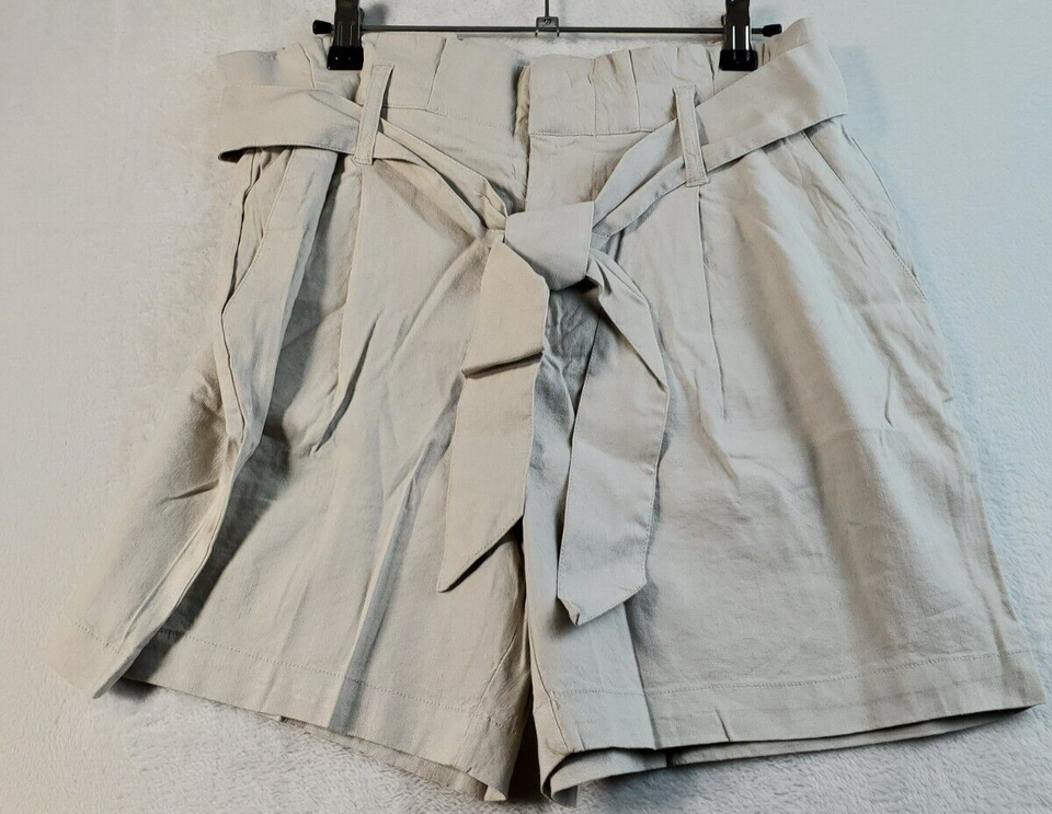 Primary image for INC International Concepts Shorts Womens Medium Beige Pockets Drawstring Pull On