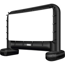 24 Feet Indoor And Outdoor Inflatable Blow Up Mega Movie Projector Screen With C - £296.20 GBP