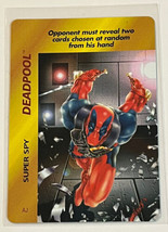 Marvel Overpower 1995 Special Character Card Deadpool Super Spy #AJ C - £1.96 GBP