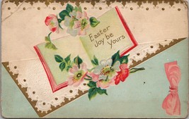 Easter Joy Be Yours Vintage Embossed Postcard PC548 - £6.36 GBP