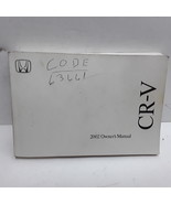 2002 Honda CR-V CRV Owners Manual - £49.04 GBP