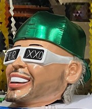 New Ferxxo Fiber Glass Head Mascot Costume Reggaeton Singer Character Halloween - £257.36 GBP