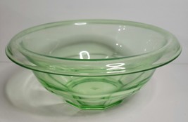 Hazel Atlas Uranium Green 6.75&quot; bowl Rest Well Pattern - £22.18 GBP