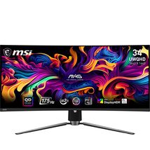 MSI MAG341CQP QD-OLED, 34 Curved OLED Gaming Monitor, 3440 x 1440 (UWQHD... - $867.85+