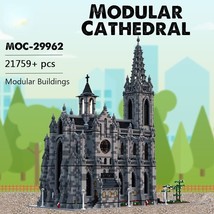 Cathedral Modular Building Blocks Set Church MOC Educational Toys Brick 21759PCS - £962.53 GBP