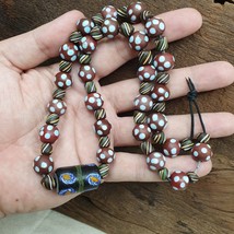 Thousand eyes venetian Style BEADS Necklace - $46.56
