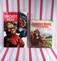 60&#39;s True Story of Smokey Bear Comic Book &amp; 70&#39;s Smokey Bear Helper Gold... - £12.64 GBP