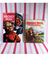 60&#39;s True Story of Smokey Bear Comic Book &amp; 70&#39;s Smokey Bear Helper Gold... - £12.64 GBP