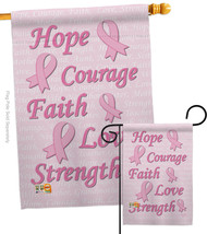 Hope, Faith, Courage - Impressions Decorative Flags Set S115080-BO - £46.62 GBP