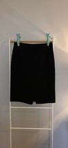 NWT Ann Taylor Black Denim Pencil Skirt, Size 8 - £11.75 GBP