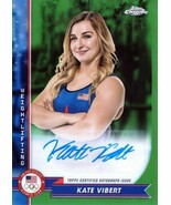 2024 Topps Chrome US Olympic Autographs KATE VIBERT Green Refractors /99 - $7.02