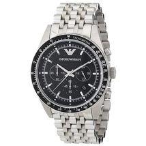 Emporio Armani Men&#39;s AR5988 Sport Silver Watch - £99.98 GBP