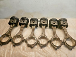 Set of 6 INTERNATIONAL MAXXFORCE13 DIESEL ENGINE PISTON CONNECTING ROD 5... - $600.00