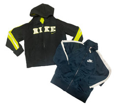 Lot Of 2 Nike Boys Full Zip Jacket/  Hoodie Size 6/7 (lot 41) - $17.33