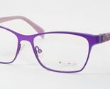 COLORCODE Coeur Couleur 1010 Lila Einzigartig Selten Brille 53 15 135mm - $135.62