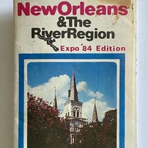 1984 Vintage New Orleans LA Expo Edition Visitor Map By K&amp;B Pharmacy Soda Shop - £15.59 GBP