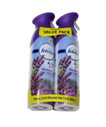 2 Pack Febreze Air Mist Mediterranean Lavender 8.8oz Air Freshener Spray - $403.38 MXN