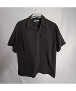 5.11 Tactical Shirt Men&#39;s Large Black Snap Button Short Sleeve Workwear ... - £15.62 GBP