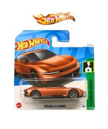 Hot Wheels 2024 DeLorean Alpha5 7/10 Copper Speed Short #85 HW Green with Case - $25.99