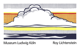 Roy Lichtenstein Cloud And Sea, 1989 - £116.10 GBP