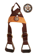 Horse Saddle Stirrups Western Show Youth Rider Buddy Kids Concho 5138CO - $36.58+