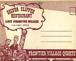 Silver Slipper Restaurant Menu Last Frontier Village Las Vegas Nevada 19... - $77.22