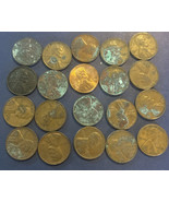 Collection of 20 Pennies - Wheat Pennies And Early Lincoln Memorial - $9.50