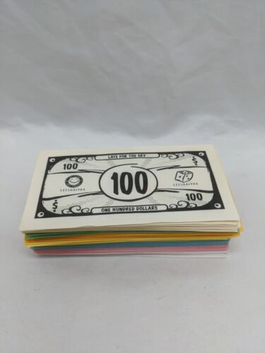 Lot Of (100+) Late For The Sky Monopoly Money 1 5 10 20 50 100 500s - £18.67 GBP