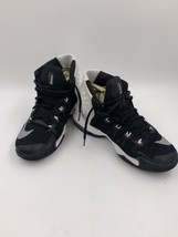 Nike Air max Audacity High Top Basketball Shoes Black/White /Silver Youth 7 - $16.70