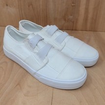 Unbranded Womens Sneakers Size 8 M White Casual Slip On Shoes - $18.87