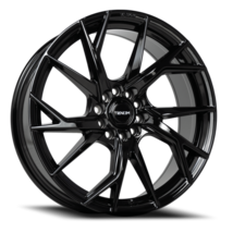 VENOM44 17X8 5X100/114 +35 73.1 Gloss Black - $200.00