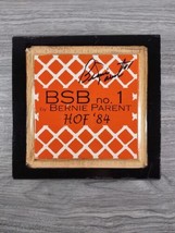 BSB no.1 By Bernie Parent Autographed Empty Wooden Cigar Box Philadelphia Flyers - £57.52 GBP