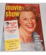 September 1956 MOVIE SHOW MAGAZINE June Allyson Cover JAMES DEAN, MARILY... - £23.36 GBP